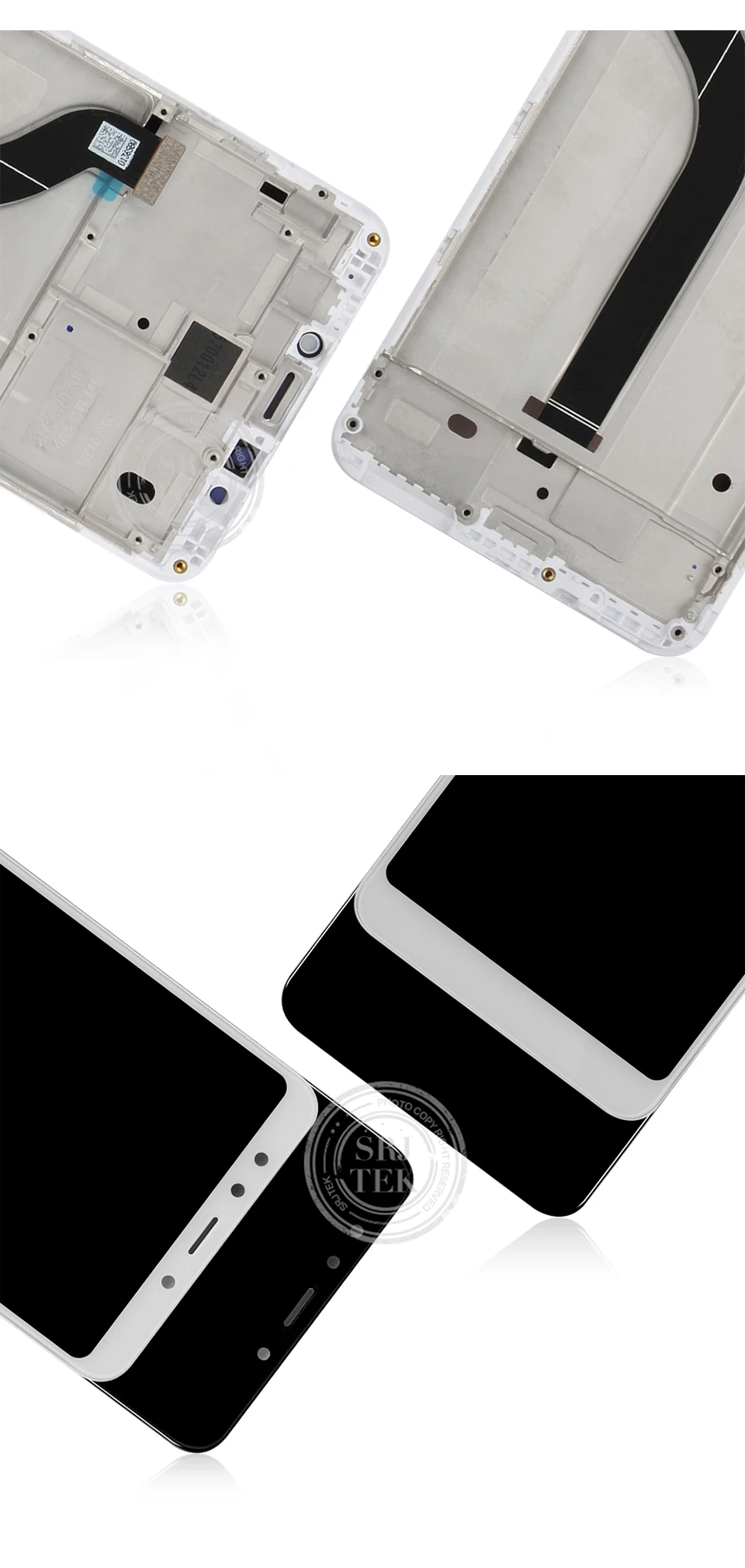 Srjtek для Xiaomi Redmi 5 ЖК-дисплей Матрица сенсорный экран сенсор дигитайзер полная сборка Рамка для Xiaomi Redmi 5 дисплей MDG1