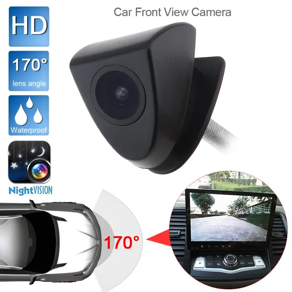 

420 TVL HD Car Front View Camera Night Vision 170 Wide Degrees Logo Embedded for Toyota New