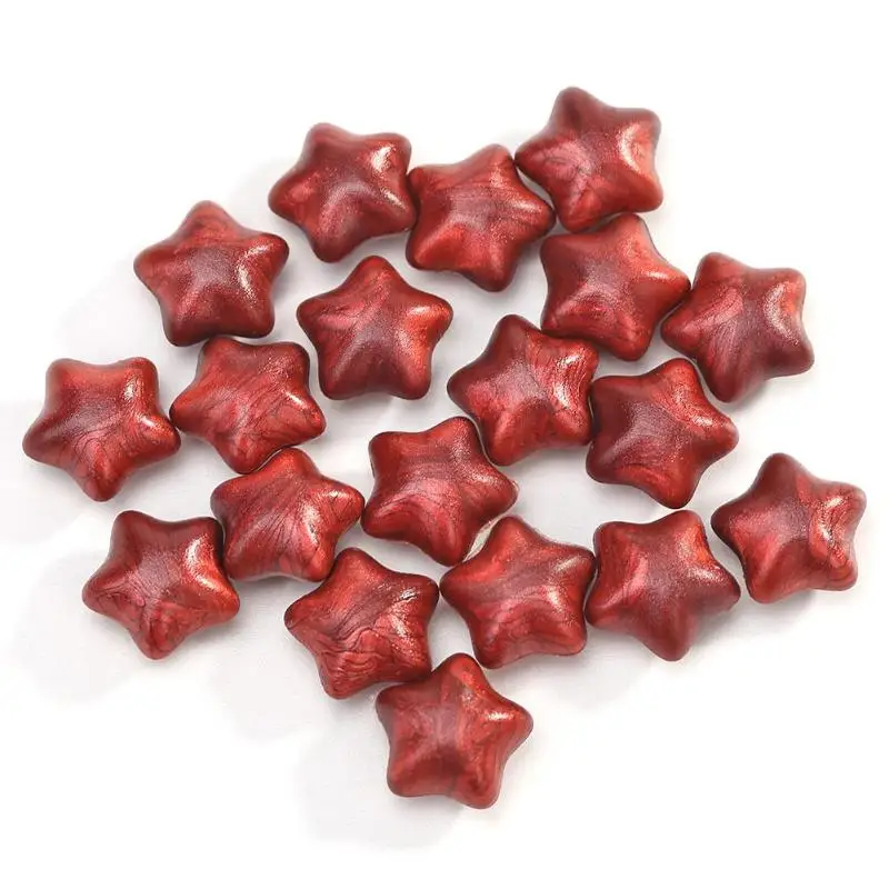 30pcs Звезда Форма огонь, картина, герметизирующий воск 30 шт. зерна для штамповки свадебные конверты подходит для ежедневных предметов первой необходимости крафт подарки - Цвет: 30pcs