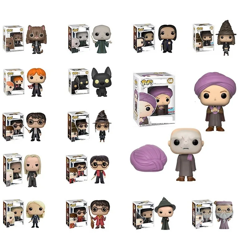 

Funko Pop Harri potter Quirinus Quirrell Two-Face Magic school Action Figures PVC Model Popular Birthday Boy Toys decoration