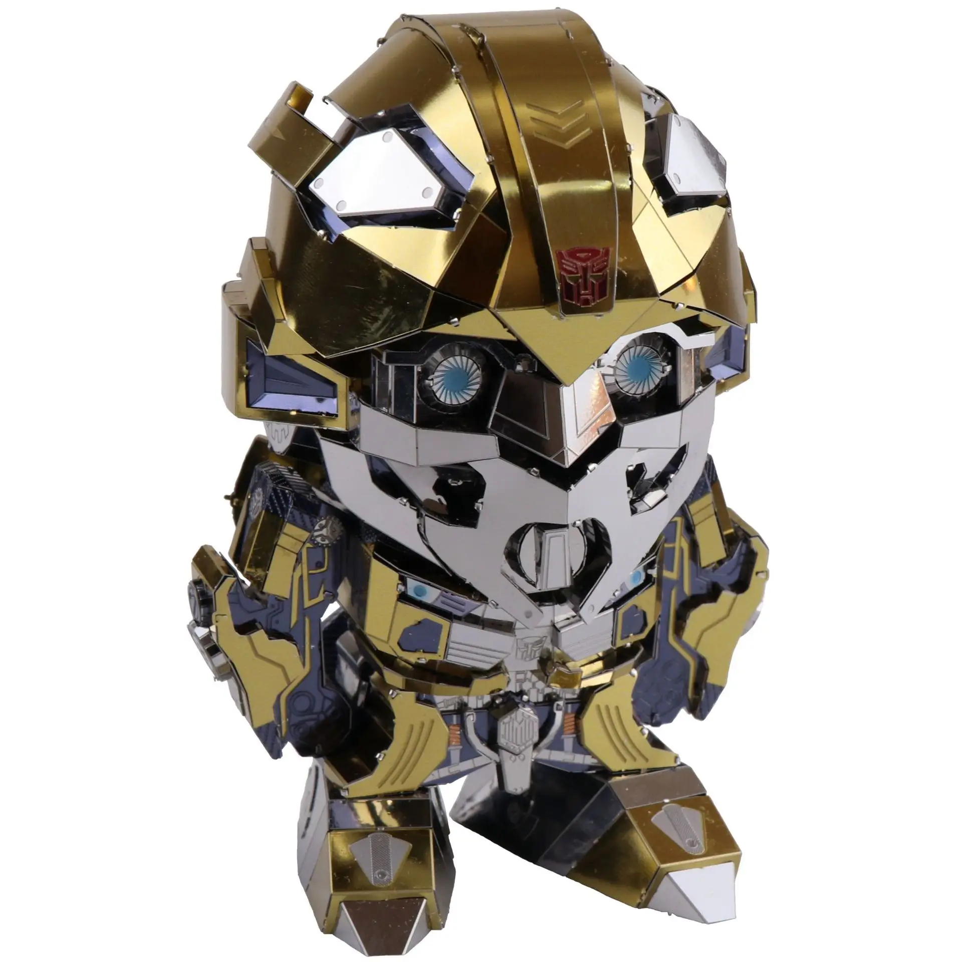 

Double-sided Abumblebee Change Head Jigsaw Toys Set T5 Movie Version Robot Assembled Model GIFT For kid