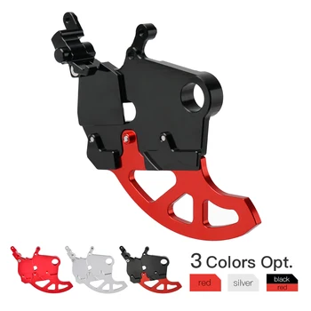 

NICECNC Rear Brake Disc Guard Protector FOR Honda CR250R CR125R CRF450R CRF250R CRF450X CRF250X 6061-T6 Aluminum