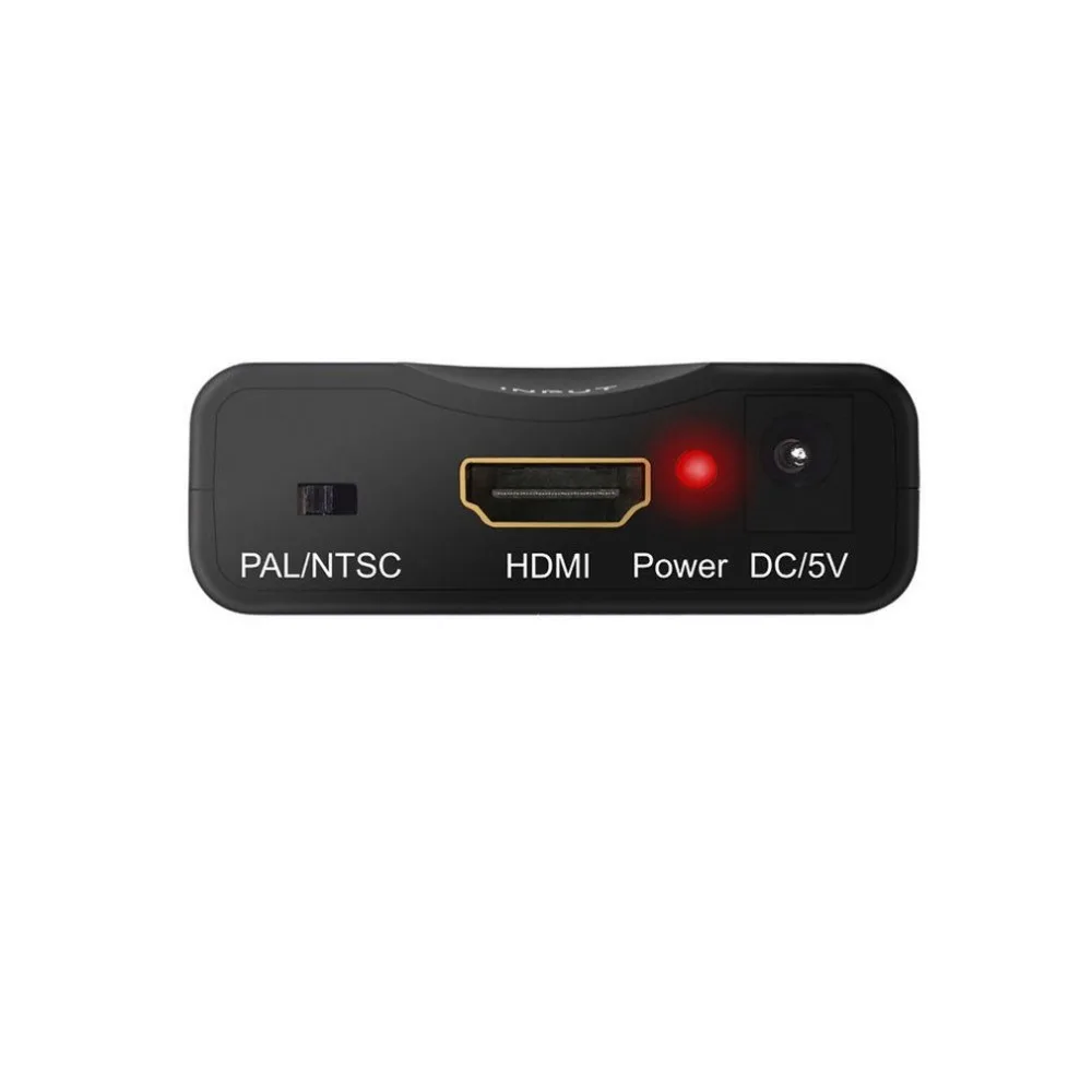  1080P HDMI a SCART Video Audio di Alto Livello Convertitore AV Adattatore di Segnale HD Ricevitore 