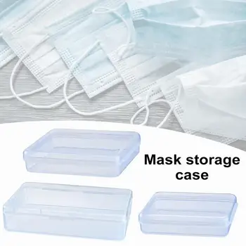 

Face Mask Storage Box Case Dustproof Mask Container for Storing Disposable Facial Mask