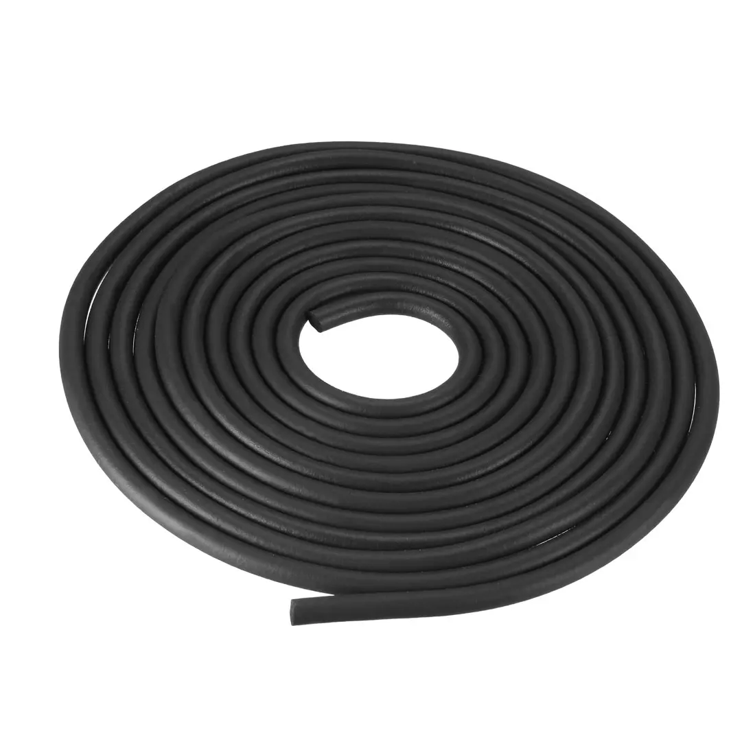 

uxcell Foam Rubber Seal Weather Strip 5mm Diameter 3 Meters Long Black