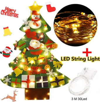 

Handmade DIY Christmas Tree Customizable Christmas Decoration Three-dimensional Exquisite Felt Christmas Tree