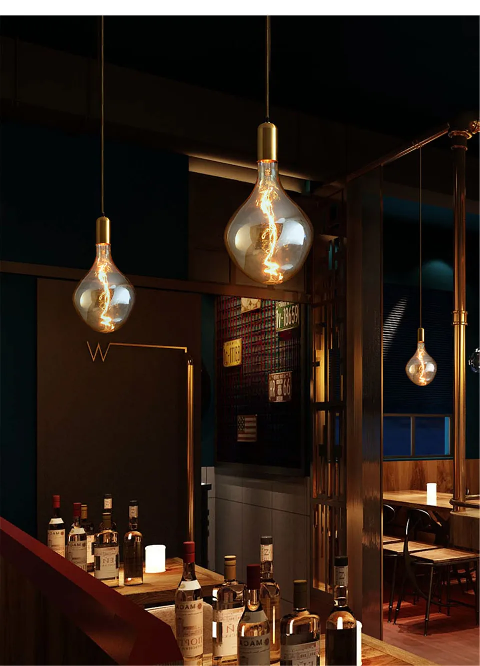 Подвесной светильник в скандинавском стиле, промышленный подвесной светильник для столовой, гостиной, спальни, коридора, бара, кабинета, домашнего декора, подвесной светильник