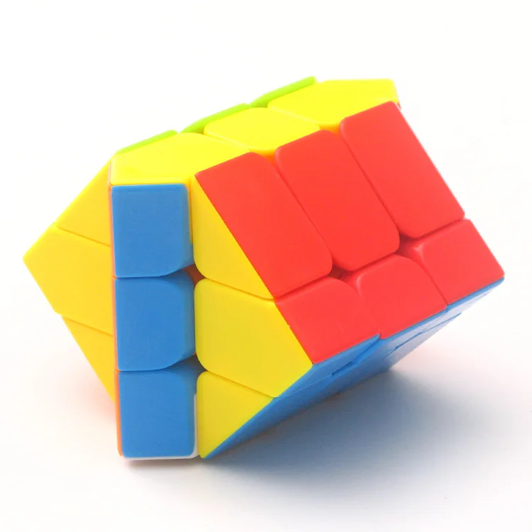 Куб-мельница Stickerless 3x3x3 Волшебные кубики Скорость головоломка Cubo Magico антистресс игрушки для детей подарок на день рождени