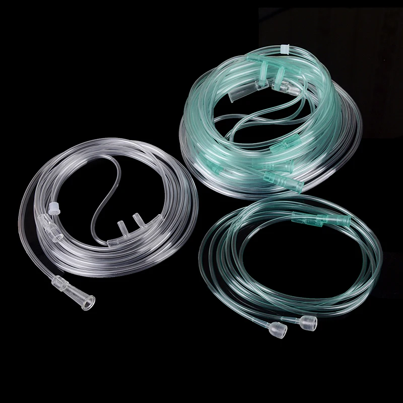 

1.5/2/2.5M Disposable Oxygen Tube Double Nasal Oxygen Tube Independent Packing Medical Care Machine Breathing Cannula Wholesale