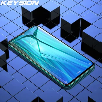 

KEYSION Tempered Glass for Redmi Note 8 8 Pro 8T 8A 7 7A Screen Protector Phone HD Clear Full Cover Glass for Redmi Note 7 6 Pro