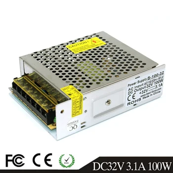 

Switching Power Supply Adapter DC32V 3.1A 100W Transformers AC 100V -240V To DC 32V Converter for 3D Print CCTV Stepper Motors