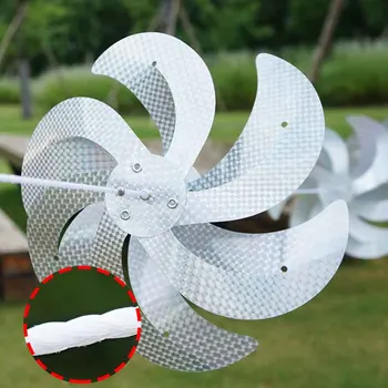 

Orchard Fish Pond Pest Control Farm Practical Reflective Flash Pet Outdoor Home Repellent Pinwheel Scaring Birds Garden Yard