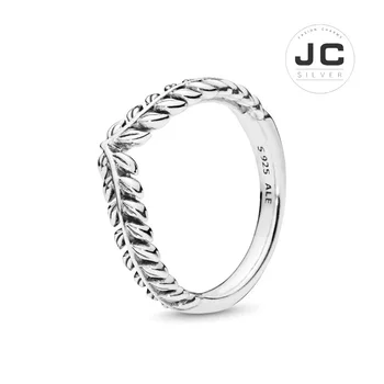 

JC Fashion Charm 925 Sterling Silver Original Engraved Ring Ring, Rings For Women Men's Ring Jewelry Gift Smart Hope Ring