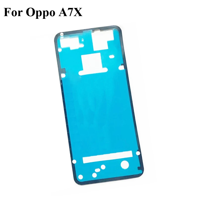 5 шт Высококачественный защитный чехол для Oppo A7 х клейкая лента 3M клеем обратно Батарея чехол для Oppo A7X на Клее 3M клейкой ленты 3м задняя дверь Стикеры OPPOA7X Запчасти