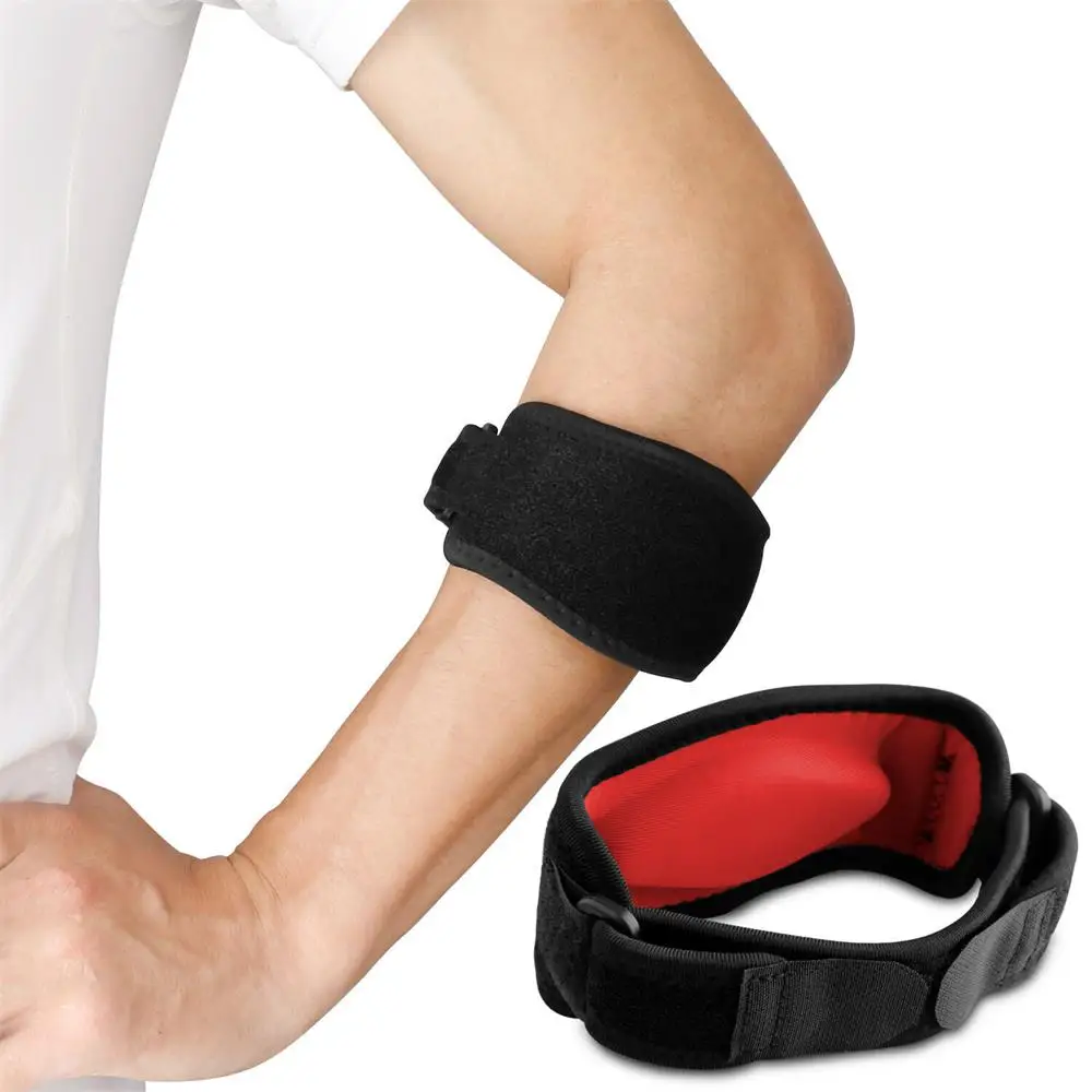 Tennis Elbow Strap Support Gym Brace Golfers Epicondylitis Band Clasp Arthritis 