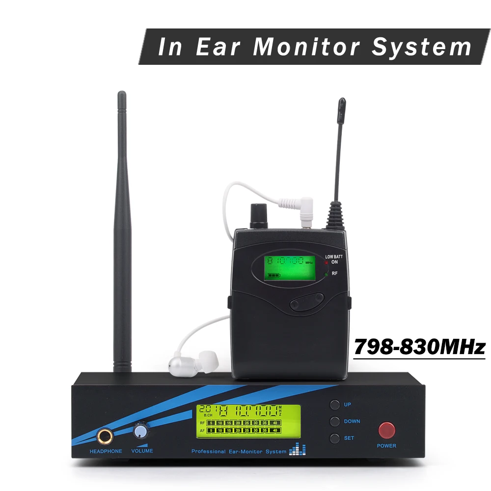 Беспроводная система UHF EW 300 IEM G2 с двойным передатчиком Профессиональный Корпус