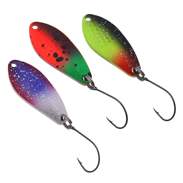 Versatile 3.4g Iron Casting Spoon For Trout & Lake Fishing - Matt Perrry  Silver Lure