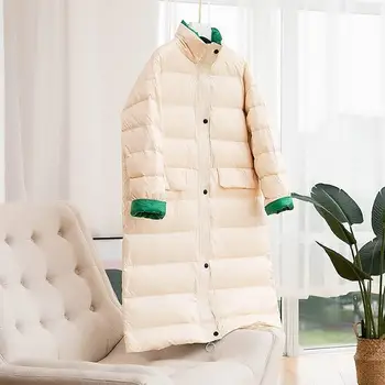 

Women Winter Hooded Warm Coat Plus Size Cotton Padded Jacket Casual Female Long Parka Womens Wadded Jaqueta Feminina