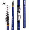 Carbon fiber 3.6M 4.5M 5.4M 6.3M Spinning Fishing Rod M Power Telescopic Rock Fishing Rod Carp Feeder Rod Surf Spinning Rod 3