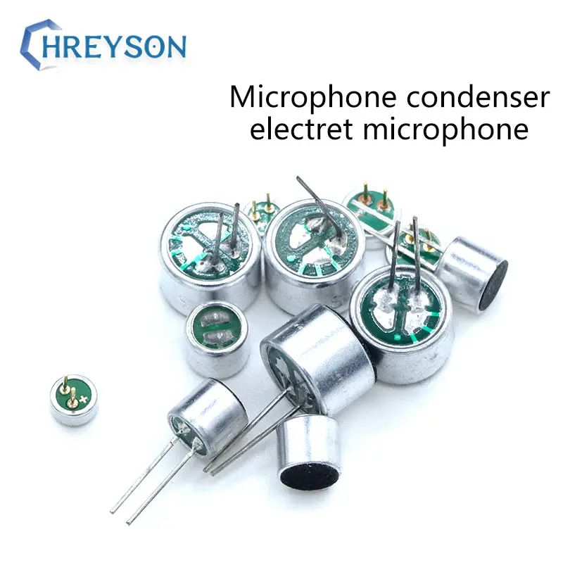 52DB Pickup Microphone 6*5 7*9 6*2.2MM Condenser Electret With Pin Without 5Pcs | Электронные компоненты и