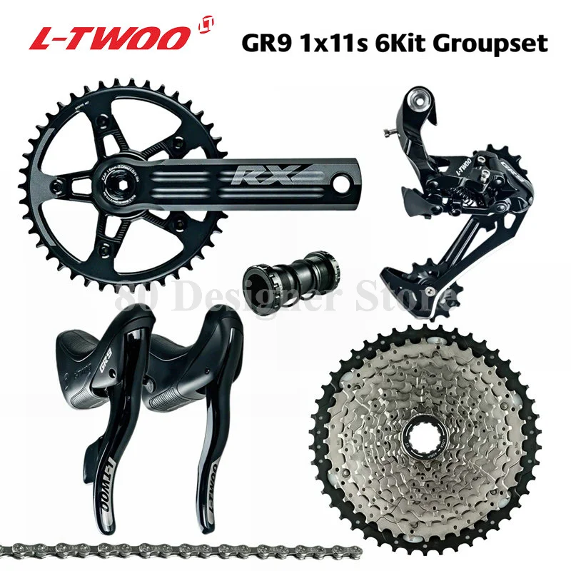 LTWOO GR9 1x11 Speed, 11s Road Groupset, R/L Shifters + Rear Derailleur