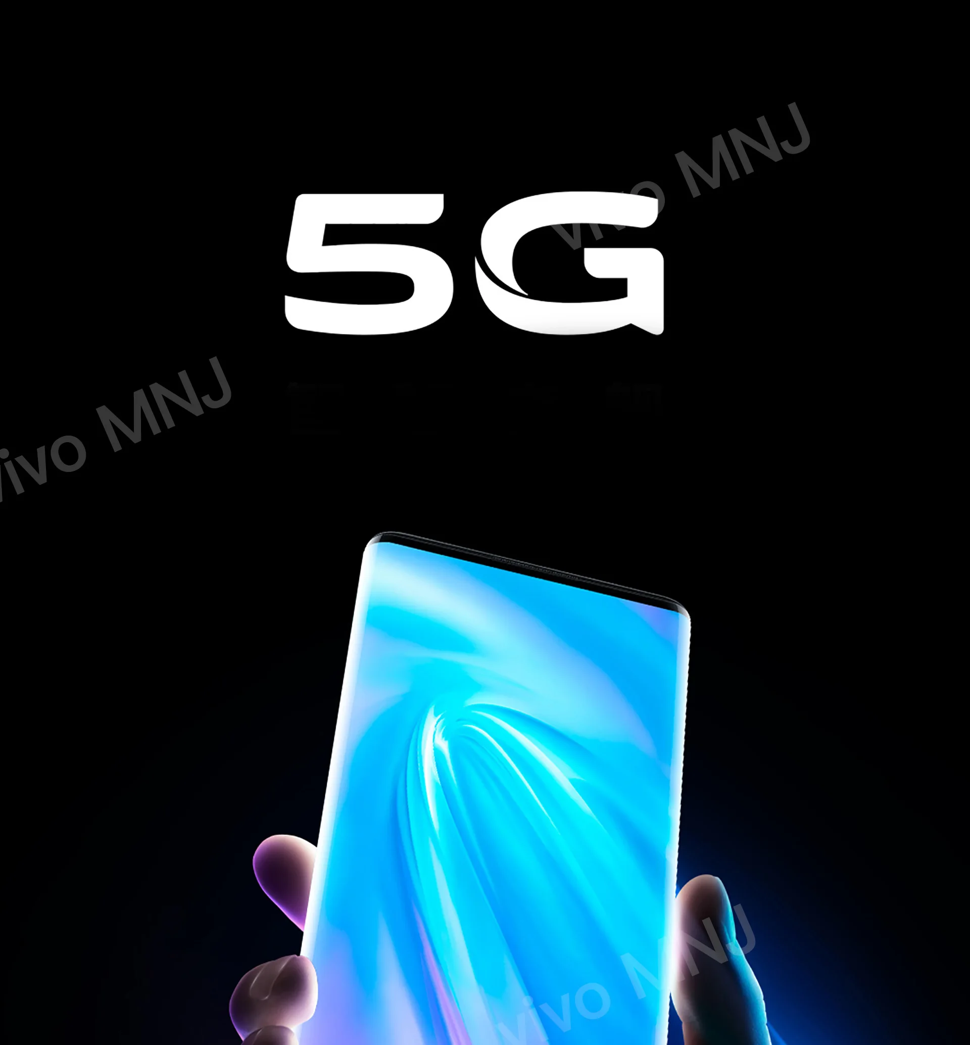 vivo Nex3 5G мобильный телефон 64.0MP камера сотовые телефоны 4500mAh Большая батарея 44W быстрая зарядка 6,89 дюймовый экран смартфон