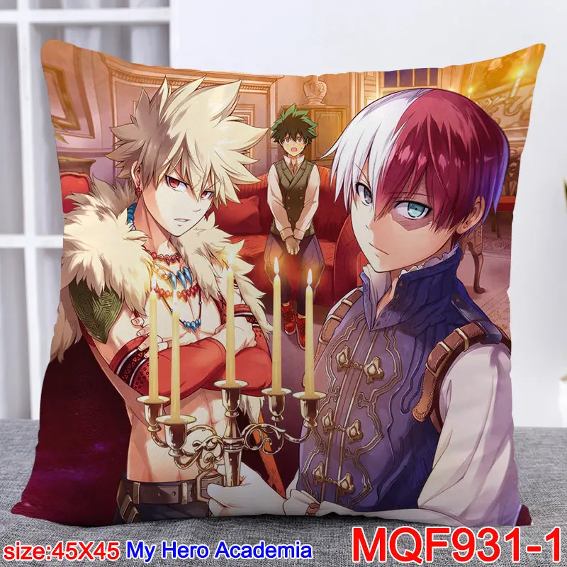45X45 см Аниме Boku no Hero Academy наволочки Мой герой Academy Dakimakura Чехол 3D двухсторонний принт наволочка Настройка M2