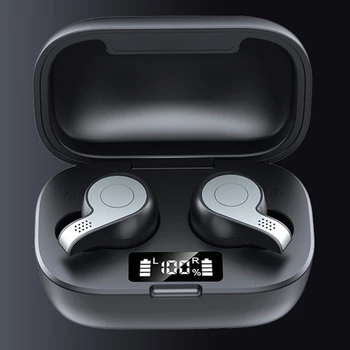 

CDEN 5.0 Wireless Bluetooth Headphones Charging Box TWS HIFI Mini In-ear Sports Running Headset Support iOS/Android Phones Call