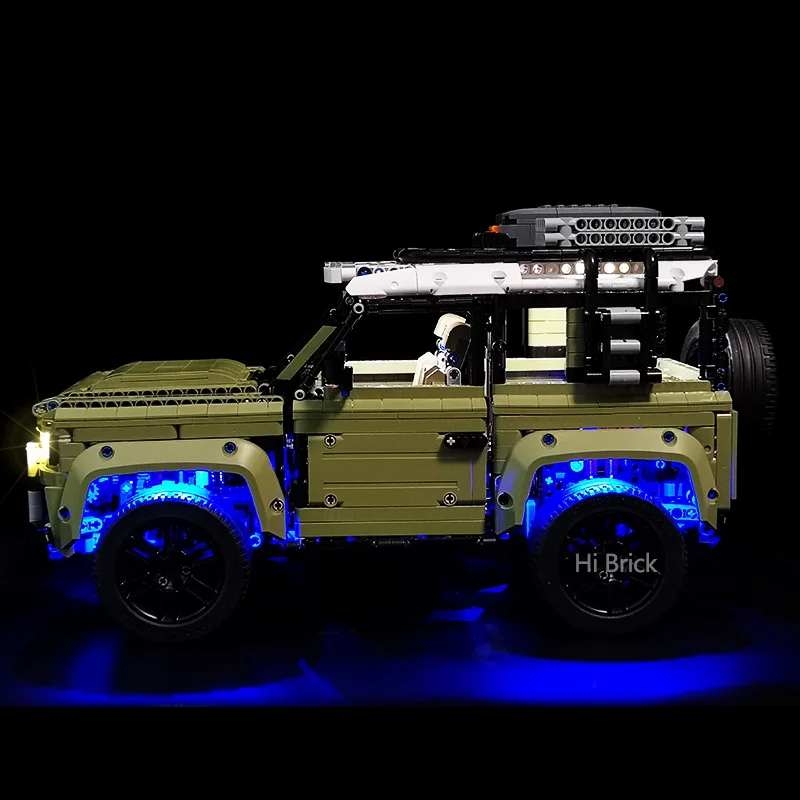 Светодиодный светильник в комплекте для конструкторских блоков серии 42110 Technic defender(только светильник в комплекте