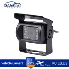 AHD Truck Backup Camera IR Night Vision Waterproof Vehicle Rear View Camera Auto Backup Monitor Universal For Motorhome Trailer podofo 2 x backup camera 18 ir led night vision waterproof rearview reverse back up camera 7 lcd rear view monitor for truck
