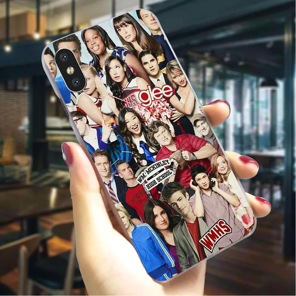 

Glee Tv Show Hard Cover for iPhone 7 Shockproof Phone Case for iPhone 7 Plus 8 X Xs Max XR 5 5s se 6 6s Back Cases