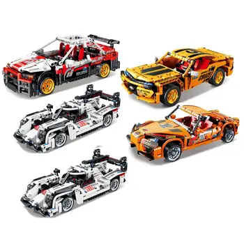 

City Technic Super Racing Car building blocks Creator Mechanical Sports Racer Vehicle Supercar Bricks Speed Toys for Kids Gift