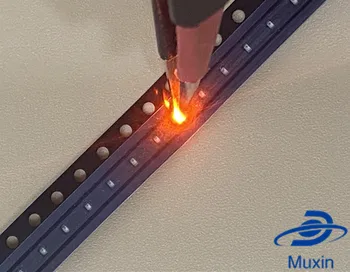 

500 pcs SMD SMT 0402 Ultra Bright Orange/Amber LED lamp light