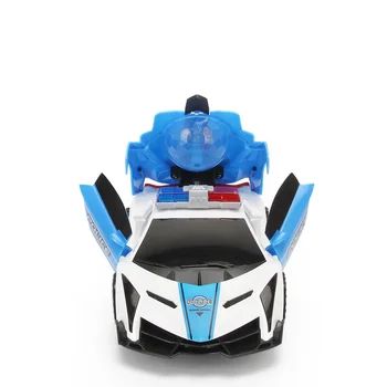 

Transformation Robot Toy Car Anime Action Figure Toys ABS Plastic Collision Transforming Model Gift for Children Boy