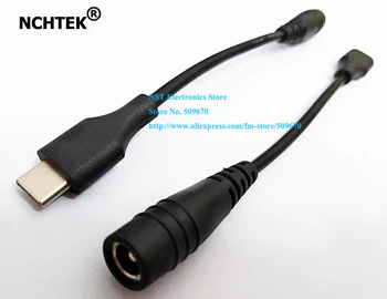 

NCHTEK USB Type C Male to DC 5.5x2.1mm Female Jack Power Charge Extension Cable About 15CM/Free Shipping/10PCS