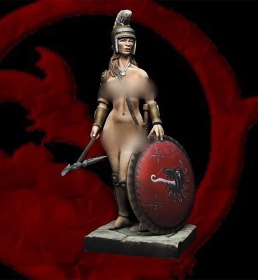 75mm  Resin Model Figure GK，Female role， Unassembled and unpainted kit ► Photo 2/3