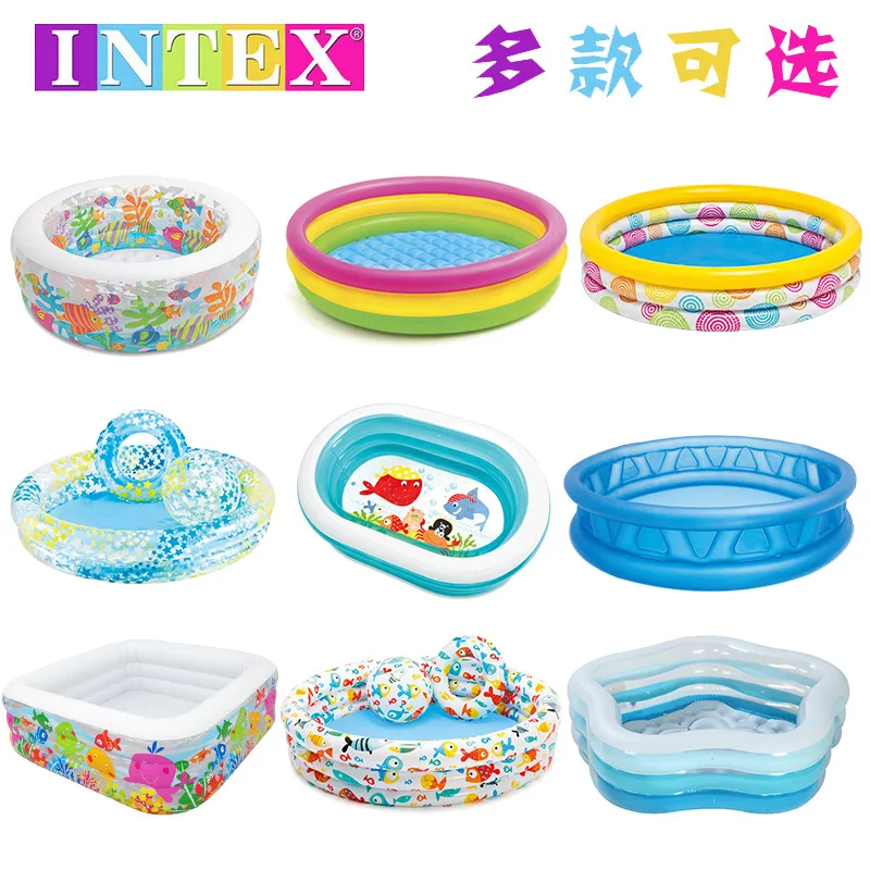 intex round inflatable pool
