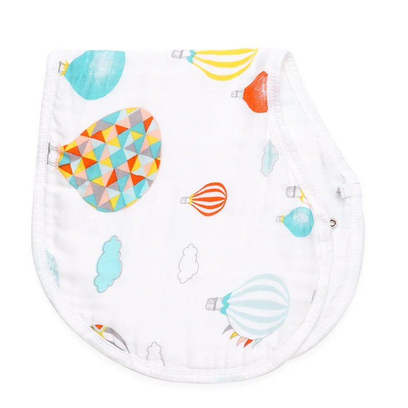 Muslinlife бамбуковые хлопковые детские нагрудники, тканевые хлопковые бамбуковые детские нагрудники, мягкие банданы, нагрудники для детей 0-5 лет, полотенце, шарф - Цвет: The balloon