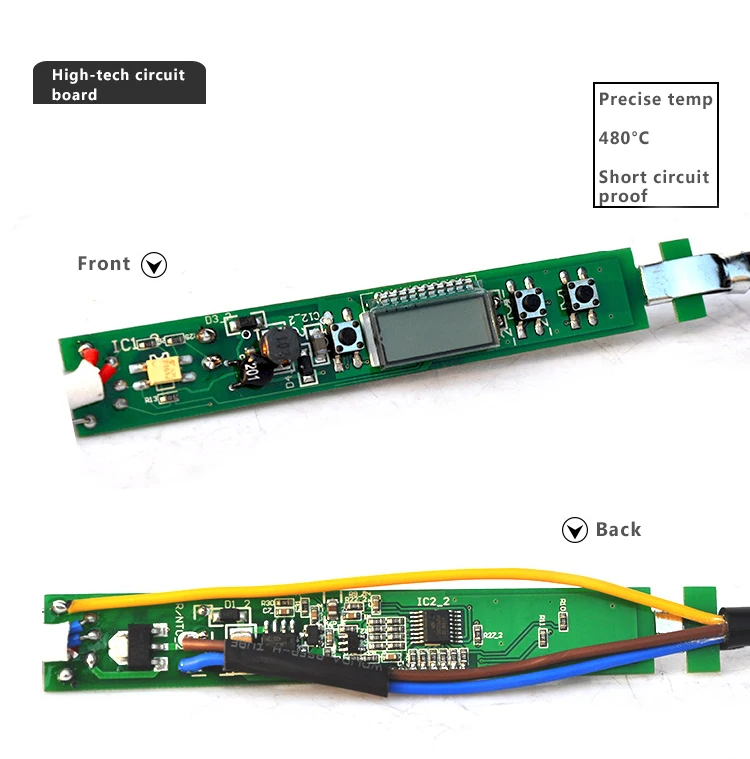 Portable USB Welding 5v Small Digital Display Electric Soldering Iron PX988U Home Handheld Electric Soldering Iron Pen hot stapler plastic welder