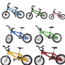 Мини Сплав Finger Bikes мальчик игрушка творческая игра BMX велосипед игрушки модель велосипед Фикси с запасными шинами инструменты подарок цвет Randmonly