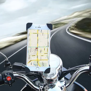 

Universal Motorcycle Phone Holder Mount Navigation Scooter Mobile Phone Stand Telephone Support GPS Holder Motorcycle Accessory