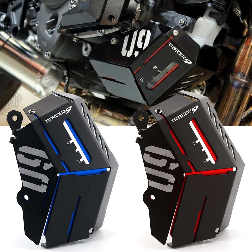 

For YAMAHA TRACER 9 TRACER9 GT TRACER9GT 2021 2022 Radiator Guard Coolant Recovery Tank Shielding Engine Cover Accessories