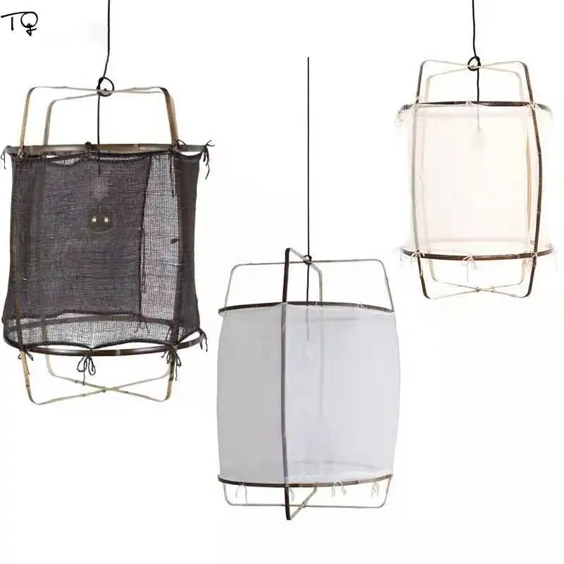 Скандинавский минималистичный льняной хлопковый тканевый светодиодный