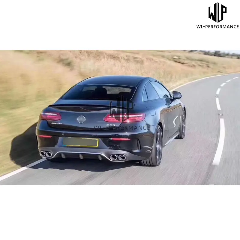 C238 E300 E Coupe E53 Amg Stil Edelstahl Auspuffrohr Pp Heckschurze Diffusor Fur Mercedes Benz C238 E Coupe 2019 Body Kits Aliexpress