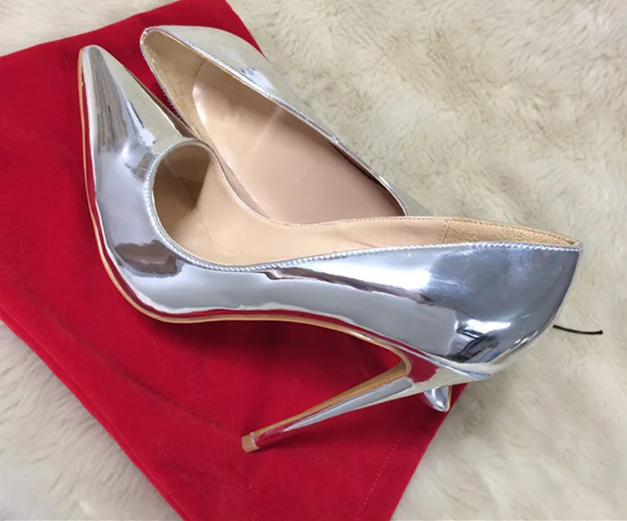 Женские вечерние Фли-лодочки на высоком каблуке 8-12 см | Обувь