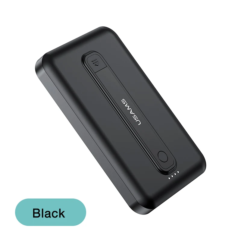 USAMS 22.5W 10000mAh Magnetic Wireless Quick Charging Power Bank QC PD Fast Charging For iPhone 13 Pro Max Huawei P50 Xiaomi 11 battery bank Power Bank