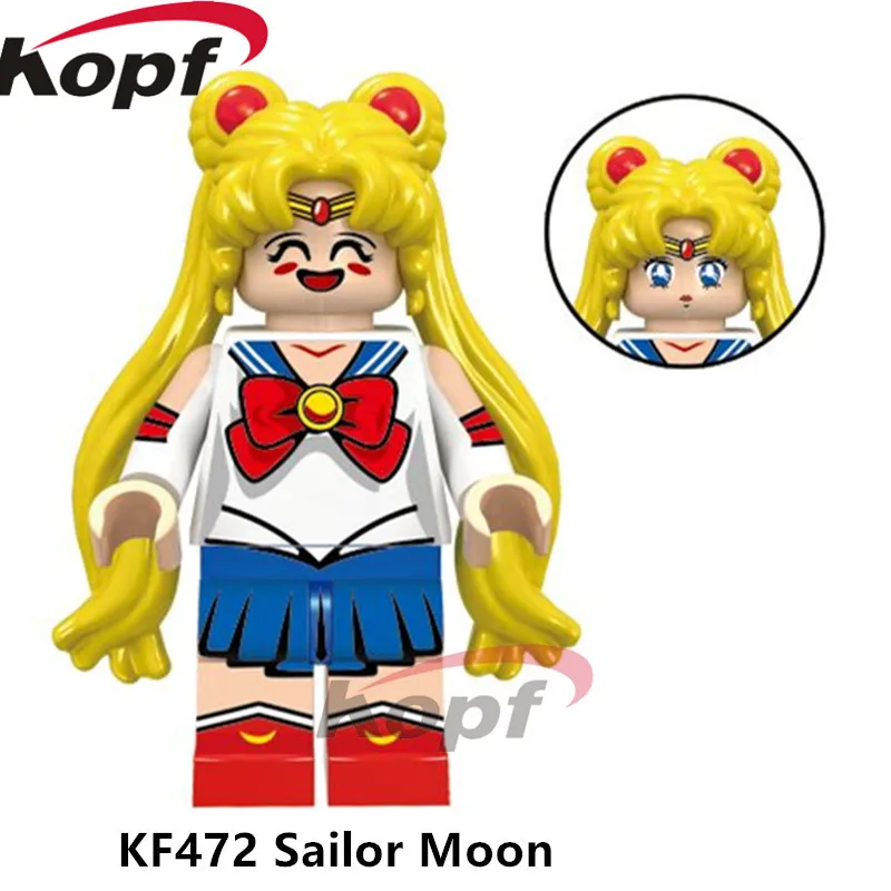 KF472 Without Box KF507 Одиночная, Тони Чоппер кирпичи Vinsmoke Sanji Sir Crocodile один кусок франки строительный конструктор для детей игрушки подарок - Цвет: KF472 Without Box
