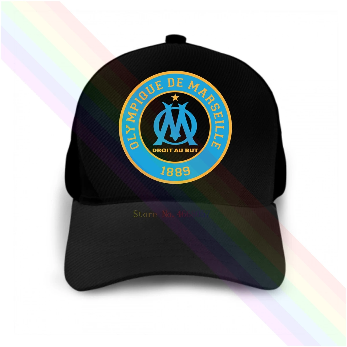 Olympique De Marseille 1889 Logo 2020 Newest Black Popular Baseball Cap