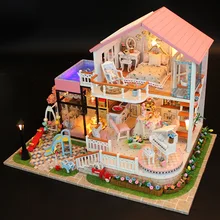 Игрушка DIY маленький домик мини Сборная модель креативное искусство ручной работы дом ультра большой маленький дом с ≥ 14 лет комната