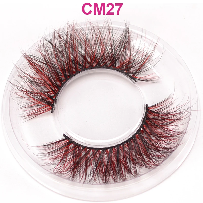 Okaylash 3d 6d False Colored Eyelashes Natural Real Mink Fluffy Style Eye Lash Extension Makeup Cosplay Colorful Eyelash -Outlet Maid Outfit Store H1ed92ed6dd4f494dab1c21e5b3ec9d8bD.jpg